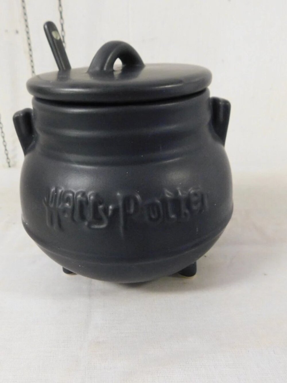 Harry Potter Black Cauldron Soup Mug with Spoon NEW in Box